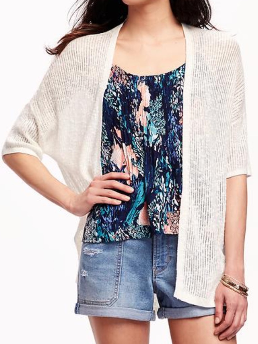 Old Navy Open Front Kimono Sweater